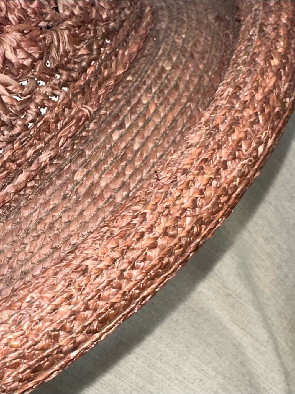 Vintage Callanan Hand Woven Raffia Hat - Picture 6 of 8